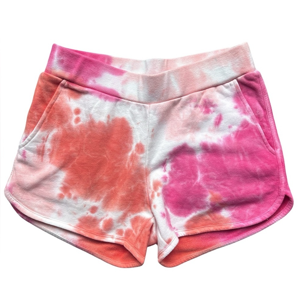 525 Revolve Sweat shorts with Pockets Elastic Waist Cotton Pink Size XS NWT